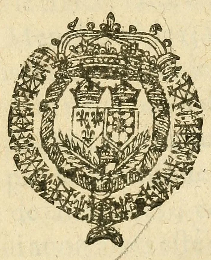 An illustration from Declaration dv Roy : contre Monsievr le Dvc de Neuers & tous ceux qui l'assistent. Verifiee en Parlement le dixseptiesme Ianuier mil six cens dixsept, 1617, leaf 1