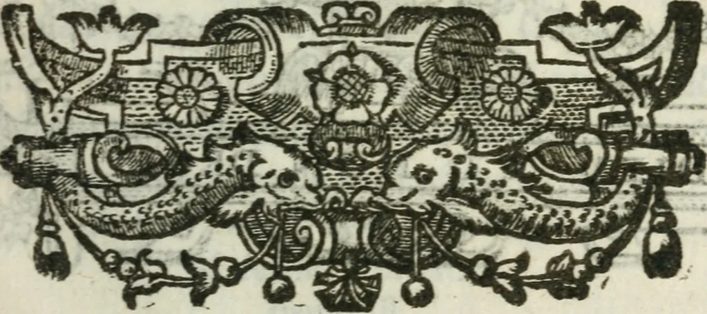 An illustration from A declaration of the practises & treasons attempted and committed by Robert late Earle of Essex and his complices, against Her Maiestie and her kingdoms, and of the proceedings as well at the arraignments & conuictions of the said late Earle, and his adherents, as after. Together with the very confessions and other parts of the euidences themselues, word for word taken out of the originals, 1601, leaf 80