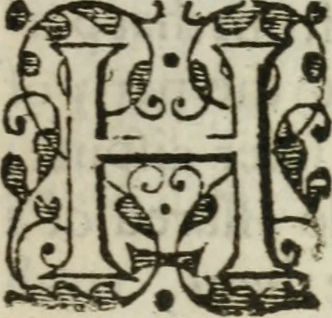 An illustration from A declaration of the practises & treasons attempted and committed by Robert late Earle of Essex and his complices, against Her Maiestie and her kingdoms, and of the proceedings as well at the arraignments & conuictions of the said late Earle, and his adherents, as after. Together with the very confessions and other parts of the euidences themselues, word for word taken out of the originals, 1601, leaf 90