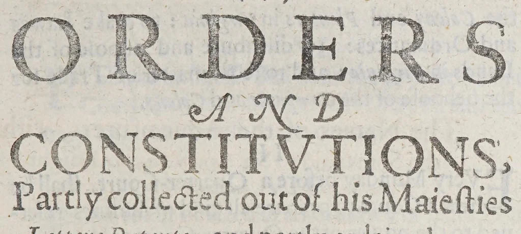 An illustration from A declaration of the state of the colony and affaires in Virginia: : with the names of the aduenturors, and summes aduentured in that action., 1620, leaf 63