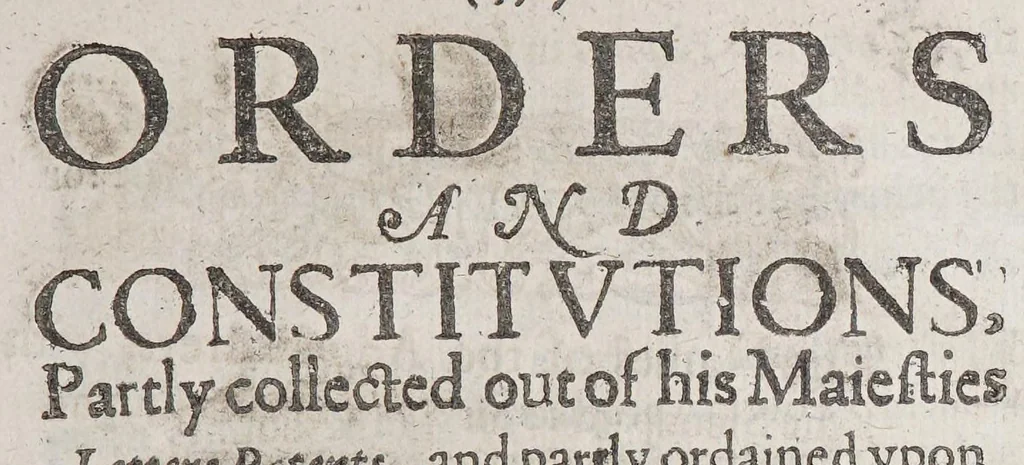 An illustration from A declaration of the state of the colony and affaires in Virginia: : with the names of the aduenturors, and summes aduentured in that action., 1620, leaf 65