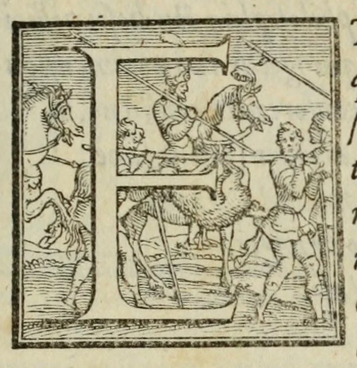 An illustration from De coloribus oculorum, 1550, leaf 7