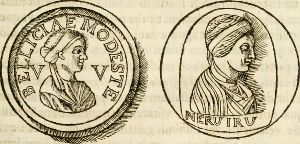 An illustration from De colvmna Traiani syntagma. Accesserunt explicatio veteris tabellae anaglyphae Homeri Iliadem, atqve ex Stesichoro, Arctino et Lesche Ilii excidivm continentis, & Emissarii Lacus Fvcini descriptio, 1683, leaf 174