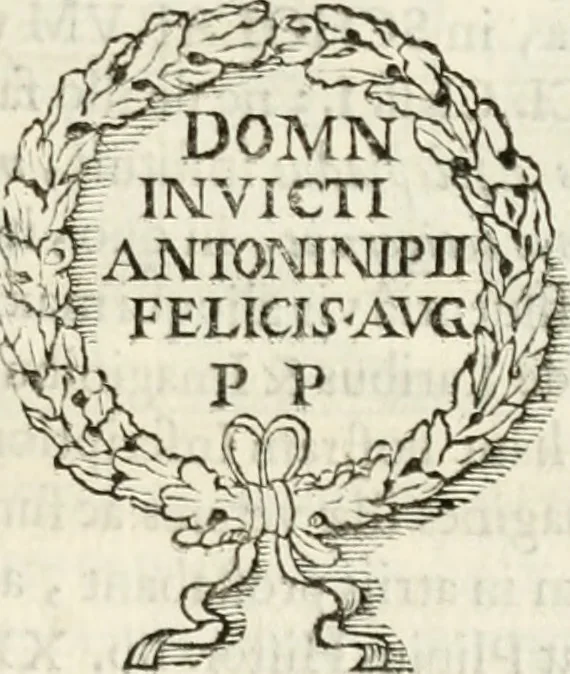 An illustration from De colvmna Traiani syntagma. Accesserunt explicatio veteris tabellae anaglyphae Homeri Iliadem, atqve ex Stesichoro, Arctino et Lesche Ilii excidivm continentis, & Emissarii Lacus Fvcini descriptio, 1683, leaf 212