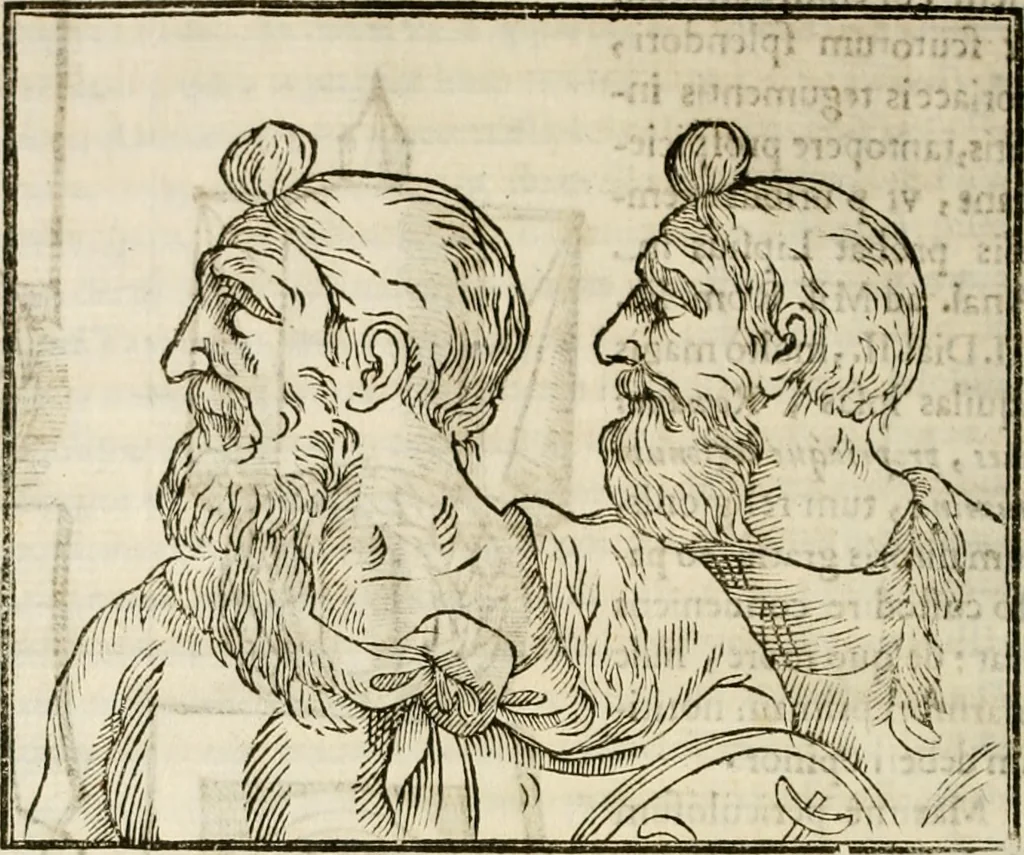 An illustration from De colvmna Traiani syntagma. Accesserunt explicatio veteris tabellae anaglyphae Homeri Iliadem, atqve ex Stesichoro, Arctino et Lesche Ilii excidivm continentis, & Emissarii Lacus Fvcini descriptio, 1683, leaf 23