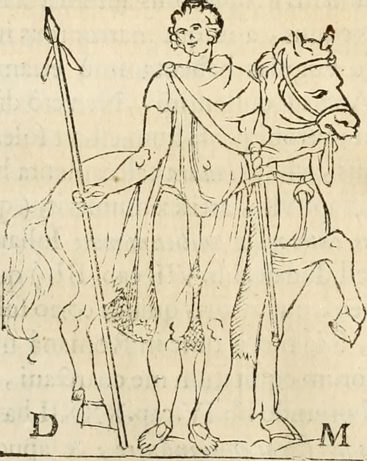 An illustration from De colvmna Traiani syntagma. Accesserunt explicatio veteris tabellae anaglyphae Homeri Iliadem, atqve ex Stesichoro, Arctino et Lesche Ilii excidivm continentis, & Emissarii Lacus Fvcini descriptio, 1683, leaf 233