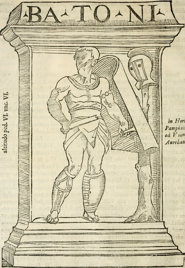 An illustration from De colvmna Traiani syntagma. Accesserunt explicatio veteris tabellae anaglyphae Homeri Iliadem, atqve ex Stesichoro, Arctino et Lesche Ilii excidivm continentis, & Emissarii Lacus Fvcini descriptio, 1683, leaf 265