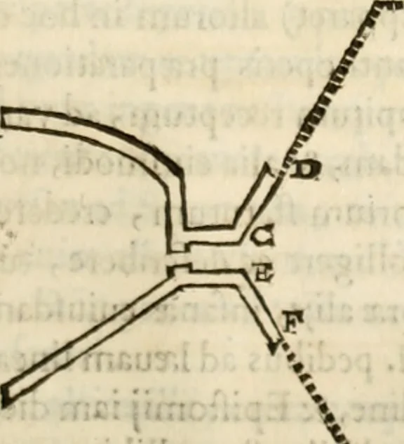 An illustration from De colvmna Traiani syntagma. Accesserunt explicatio veteris tabellae anaglyphae Homeri Iliadem, atqve ex Stesichoro, Arctino et Lesche Ilii excidivm continentis, & Emissarii Lacus Fvcini descriptio, 1683, leaf 426