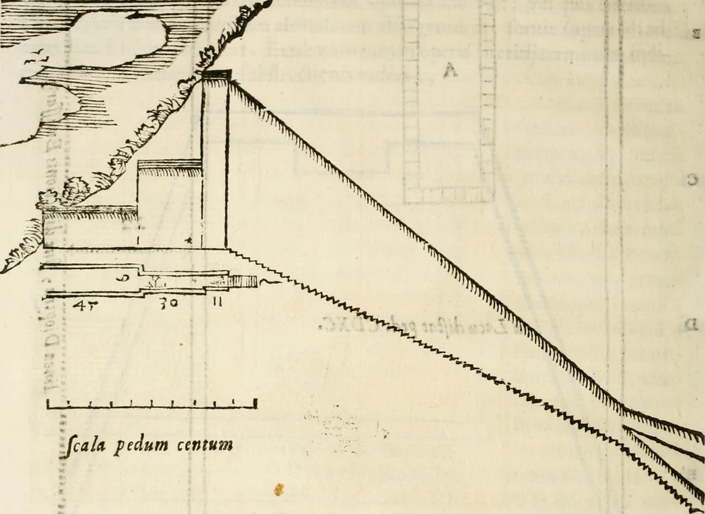 An illustration from De colvmna Traiani syntagma. Accesserunt explicatio veteris tabellae anaglyphae Homeri Iliadem, atqve ex Stesichoro, Arctino et Lesche Ilii excidivm continentis, & Emissarii Lacus Fvcini descriptio, 1683, leaf 429