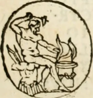 An illustration from De colvmna Traiani syntagma. Accesserunt explicatio veteris tabellae anaglyphae Homeri Iliadem, atqve ex Stesichoro, Arctino et Lesche Ilii excidivm continentis, & Emissarii Lacus Fvcini descriptio, 1683, leaf 492