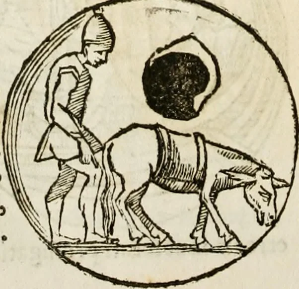 An illustration from De colvmna Traiani syntagma. Accesserunt explicatio veteris tabellae anaglyphae Homeri Iliadem, atqve ex Stesichoro, Arctino et Lesche Ilii excidivm continentis, & Emissarii Lacus Fvcini descriptio, 1683, leaf 493