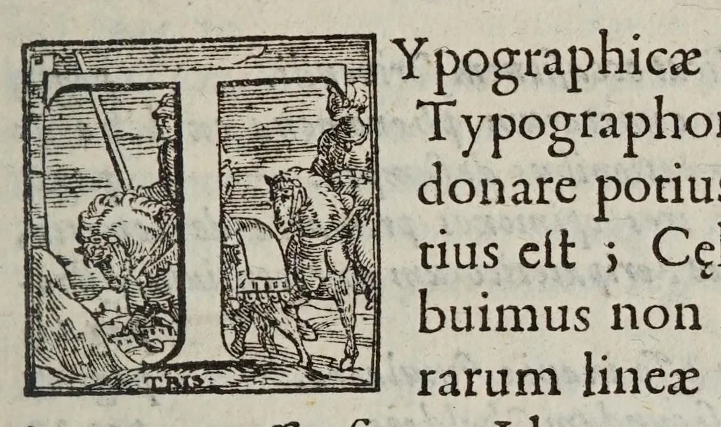 An illustration from De cometis dissertatio astronomico-physica, 1624, leaf 11