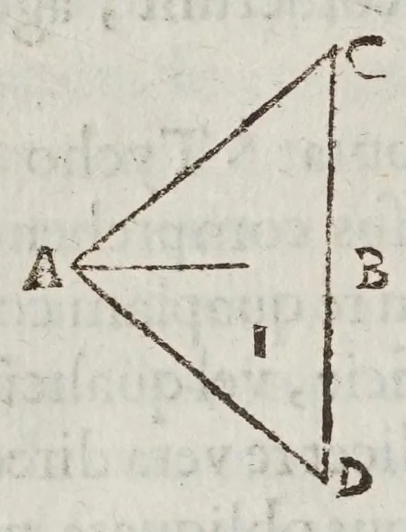 An illustration from De cometis dissertatio astronomico-physica, 1624, leaf 244