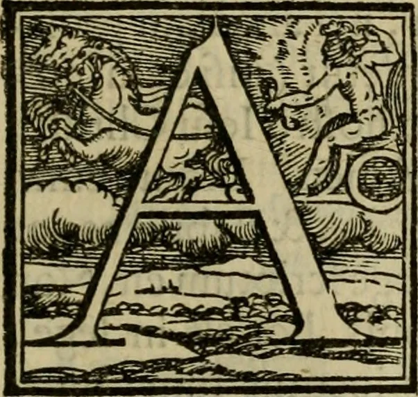 An illustration from De constitvtionibvs apostolicis, B. Clemente Romano auctore, libri octo : nunc primùm è tenebris eruti, & ad orthodoxam fidem astruendam apprimè utiles, 1563, leaf 36