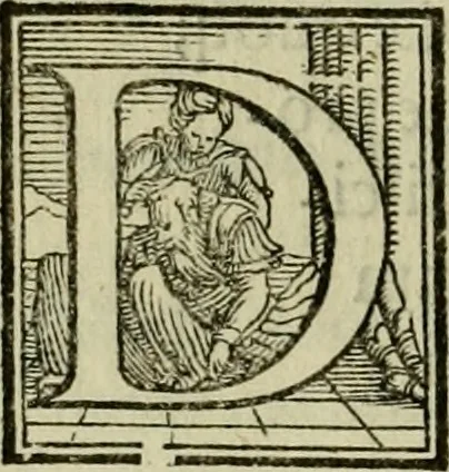 An illustration from De constitvtionibvs apostolicis, B. Clemente Romano auctore, libri octo : nunc primùm è tenebris eruti, & ad orthodoxam fidem astruendam apprimè utiles, 1563, leaf 49