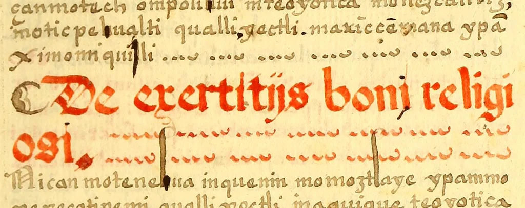 An illustration from De contemptu omnium vanitatum huius mundi, 1700, leaf 109