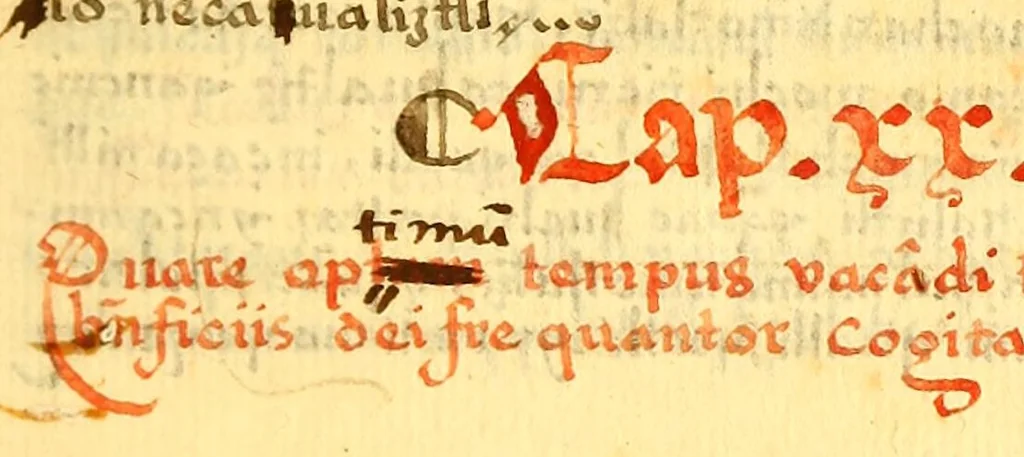 An illustration from De contemptu omnium vanitatum huius mundi, 1700, leaf 119