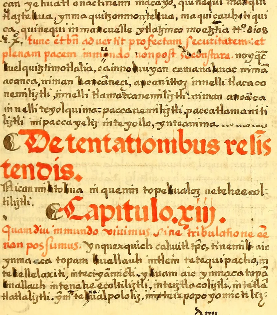 An illustration from De contemptu omnium vanitatum huius mundi, 1700, leaf 61