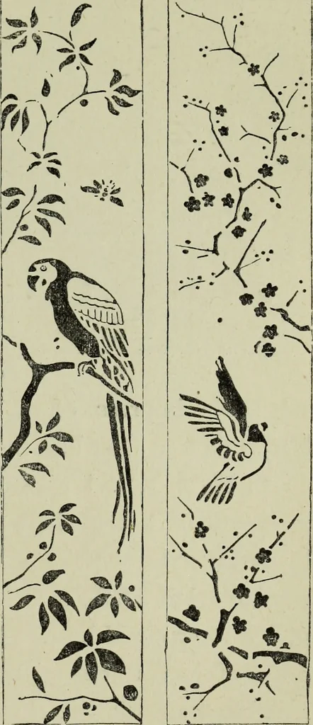 An illustration from Decoration & furniture of town houses; a series of Cantor lectures delivered before the Society of arts, 1880, amplified and enl., 1881, leaf 214