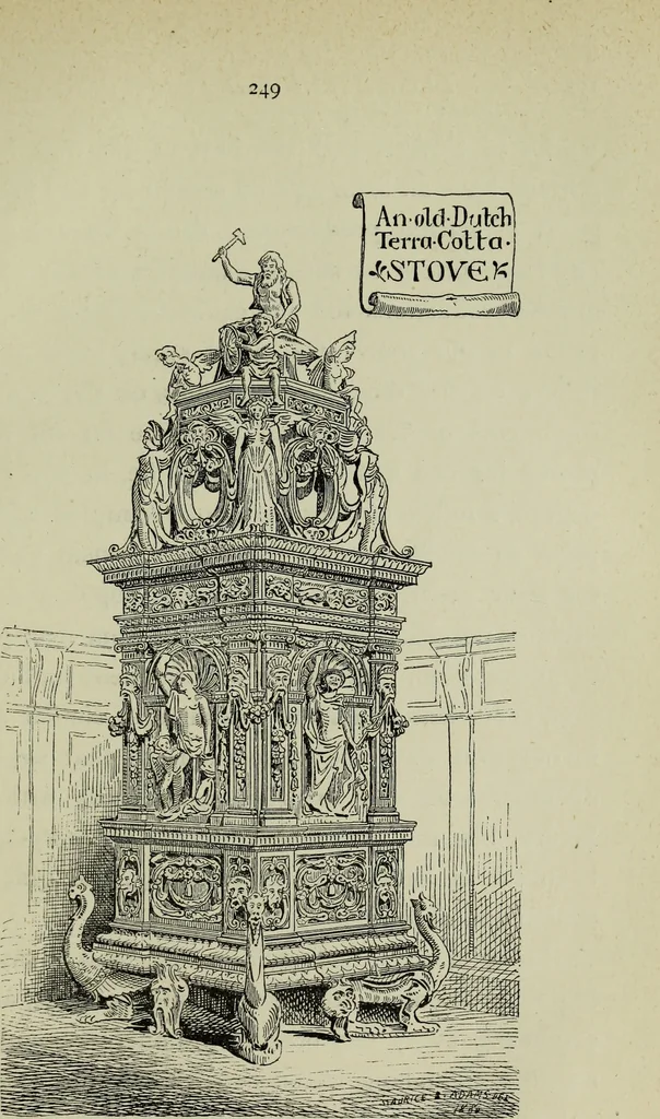 An illustration from Decoration & furniture of town houses; a series of Cantor lectures delivered before the Society of arts, 1880, amplified and enl., 1881, leaf 312