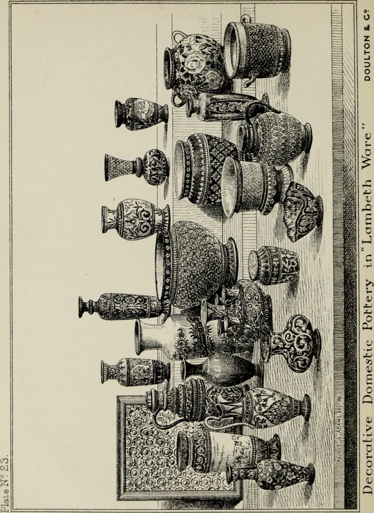 An illustration from Decoration & furniture of town houses; a series of Cantor lectures delivered before the Society of arts, 1880, amplified and enl., 1881, leaf 317