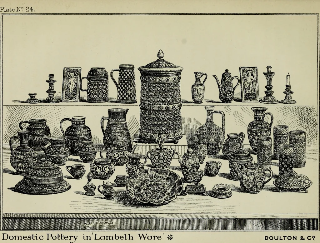 An illustration from Decoration & furniture of town houses; a series of Cantor lectures delivered before the Society of arts, 1880, amplified and enl., 1881, leaf 320