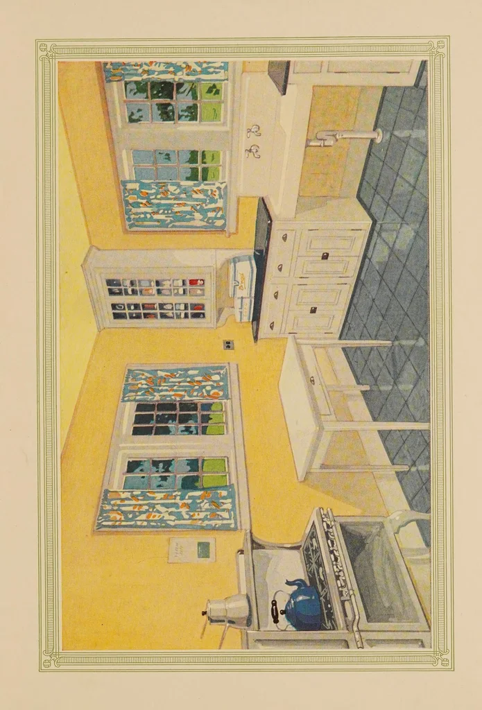 An illustration from The decoration of our homes, 1924, leaf 37