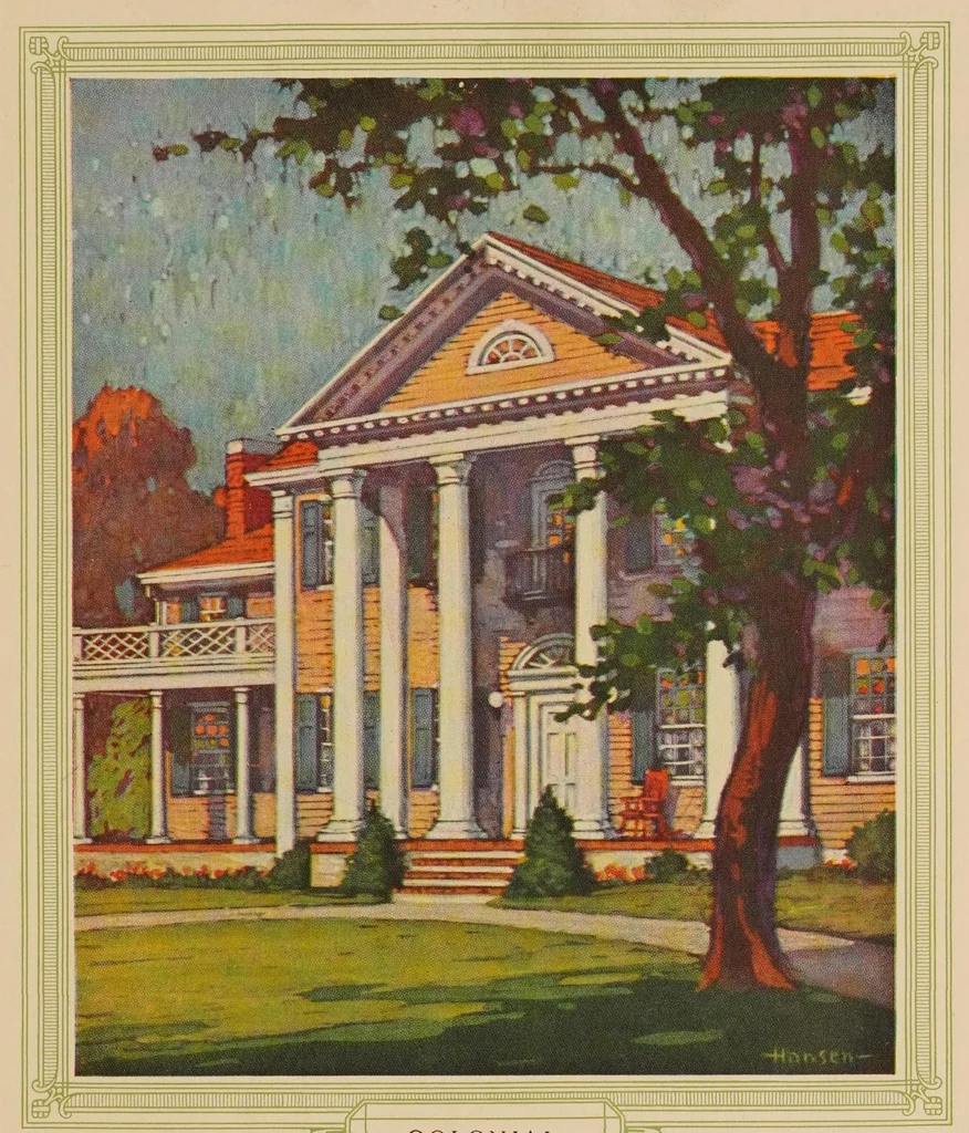 An illustration from The decoration of our homes, 1924, leaf 39