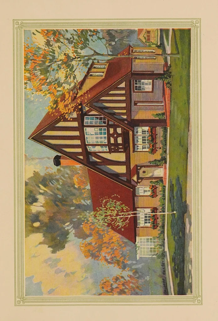 An illustration from The decoration of our homes, 1924, leaf 45