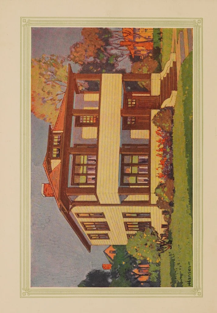 An illustration from The decoration of our homes, 1924, leaf 50