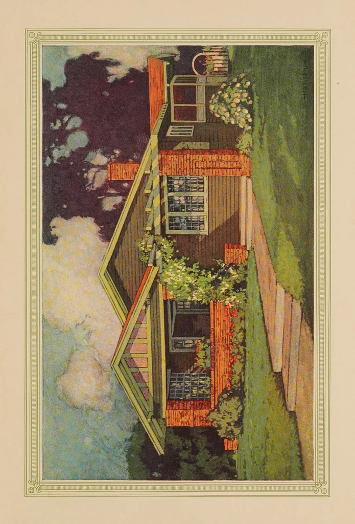 An illustration from The decoration of our homes, 1924, leaf 53
