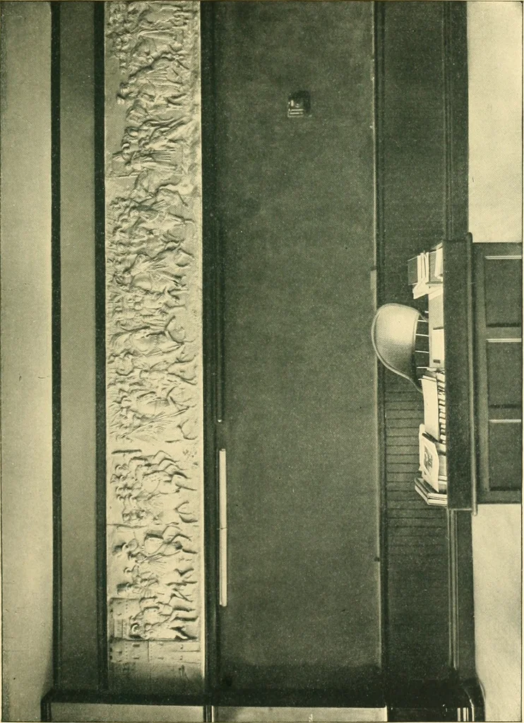 An illustration from Decoration of the school and home, 1914, leaf 106
