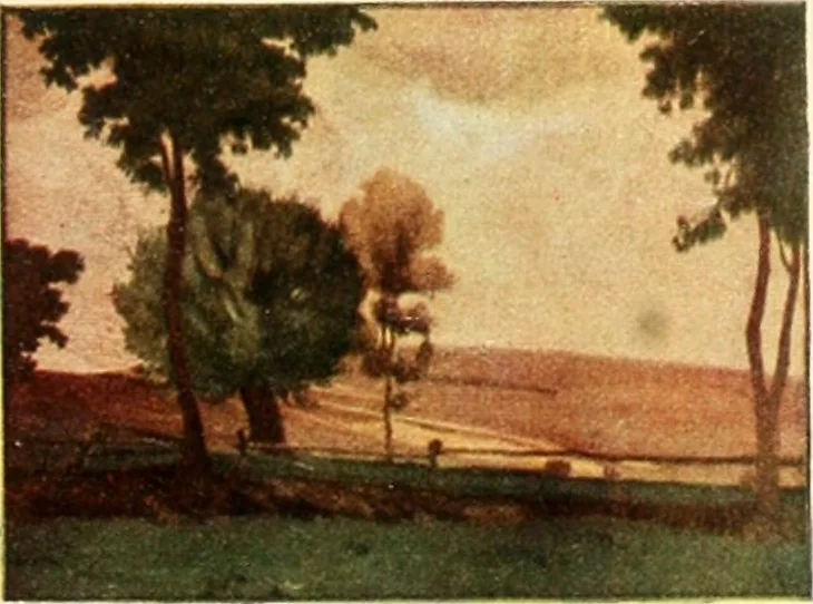 An illustration from Decoration of the school and home, 1914, leaf 114