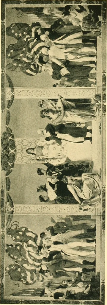 An illustration from Decoration of the school and home, 1914, leaf 118