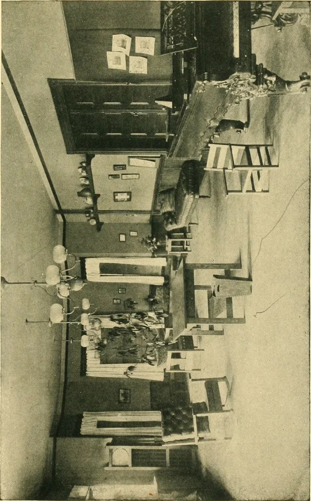 An illustration from Decoration of the school and home, 1914, leaf 138