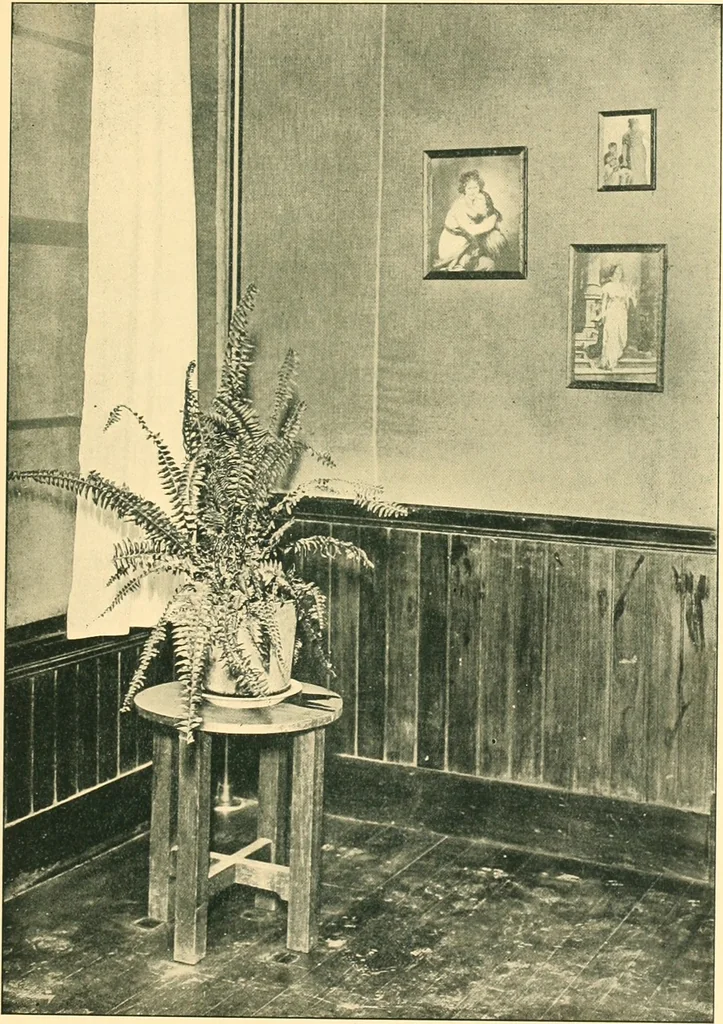 An illustration from Decoration of the school and home, 1914, leaf 144