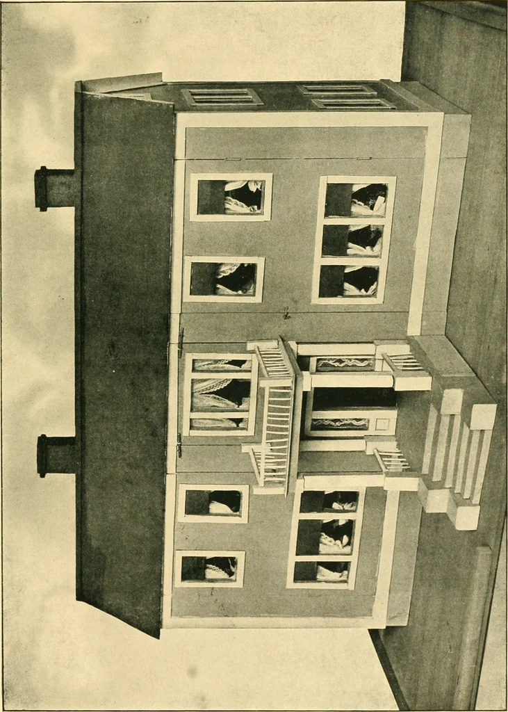 An illustration from Decoration of the school and home, 1914, leaf 154