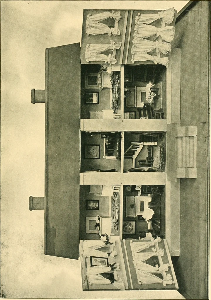 An illustration from Decoration of the school and home, 1914, leaf 158