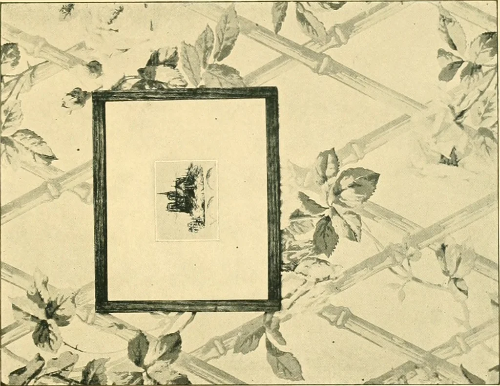 An illustration from Decoration of the school and home, 1914, leaf 168