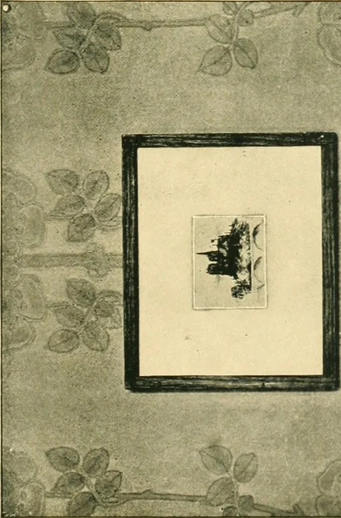 An illustration from Decoration of the school and home, 1914, leaf 168