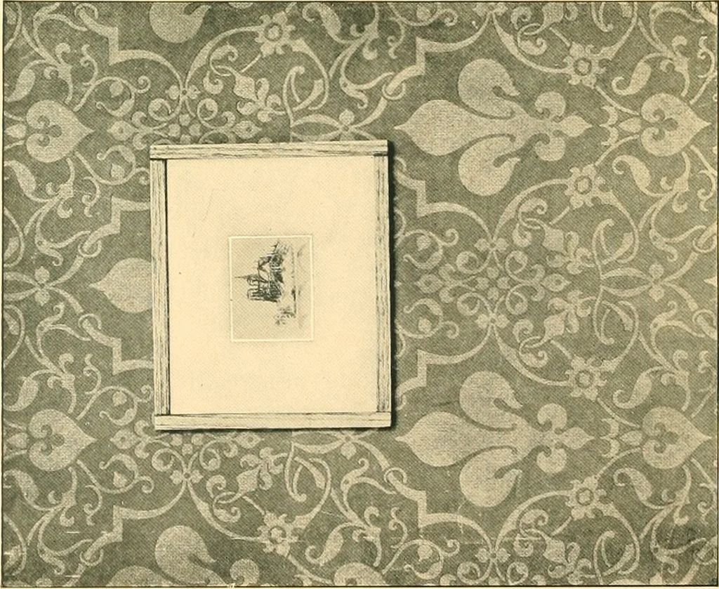 An illustration from Decoration of the school and home, 1914, leaf 169