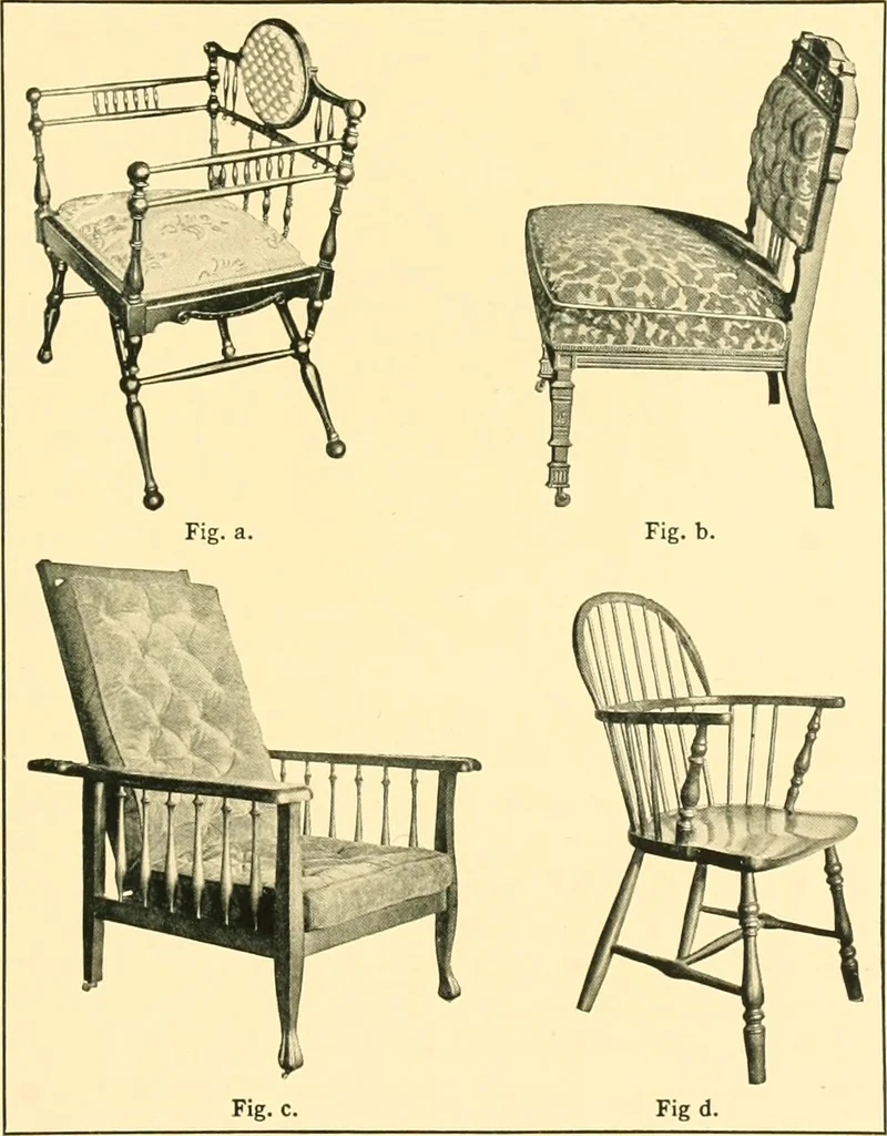 An illustration from Decoration of the school and home, 1914, leaf 188