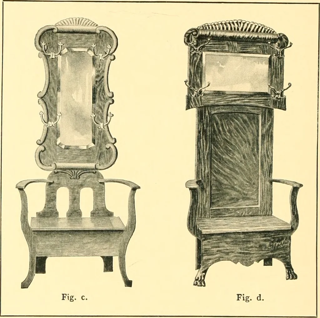 An illustration from Decoration of the school and home, 1914, leaf 193