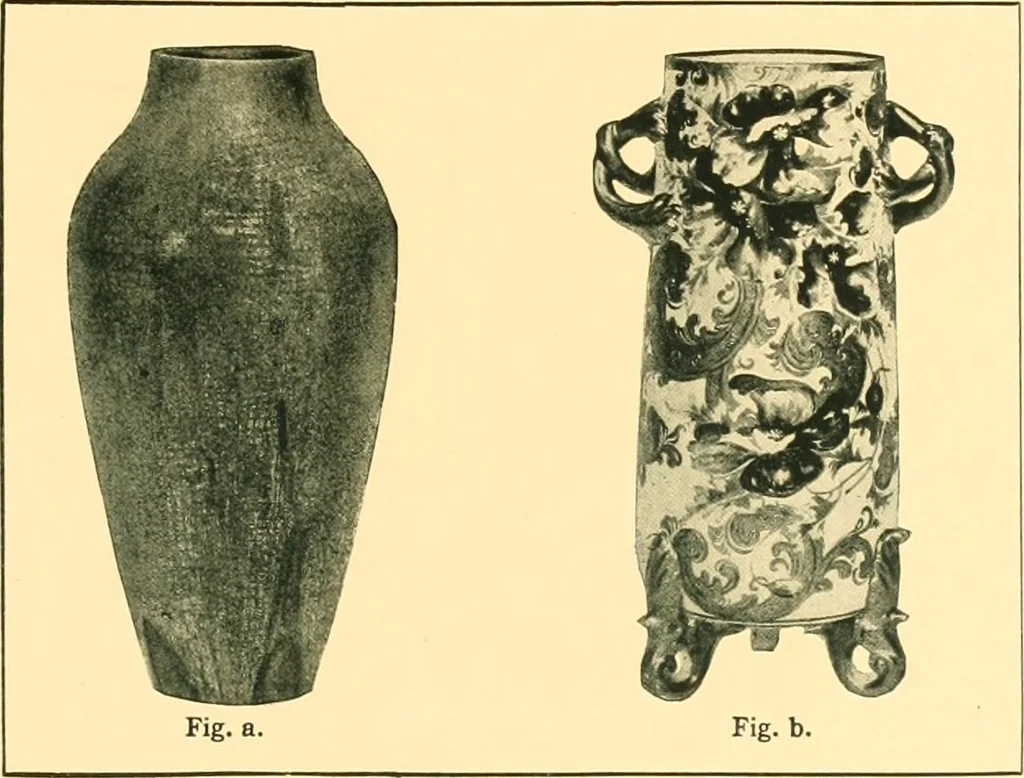An illustration from Decoration of the school and home, 1914, leaf 204