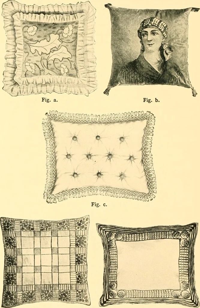 An illustration from Decoration of the school and home, 1914, leaf 205
