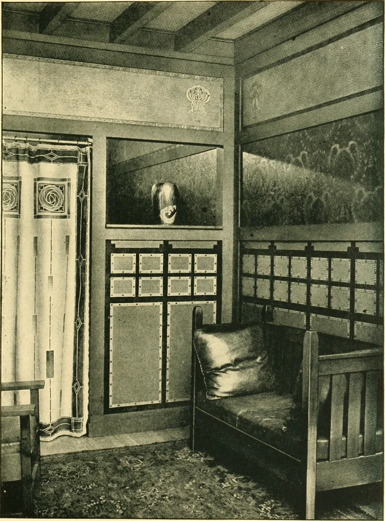 An illustration from Decoration of the school and home, 1914, leaf 208
