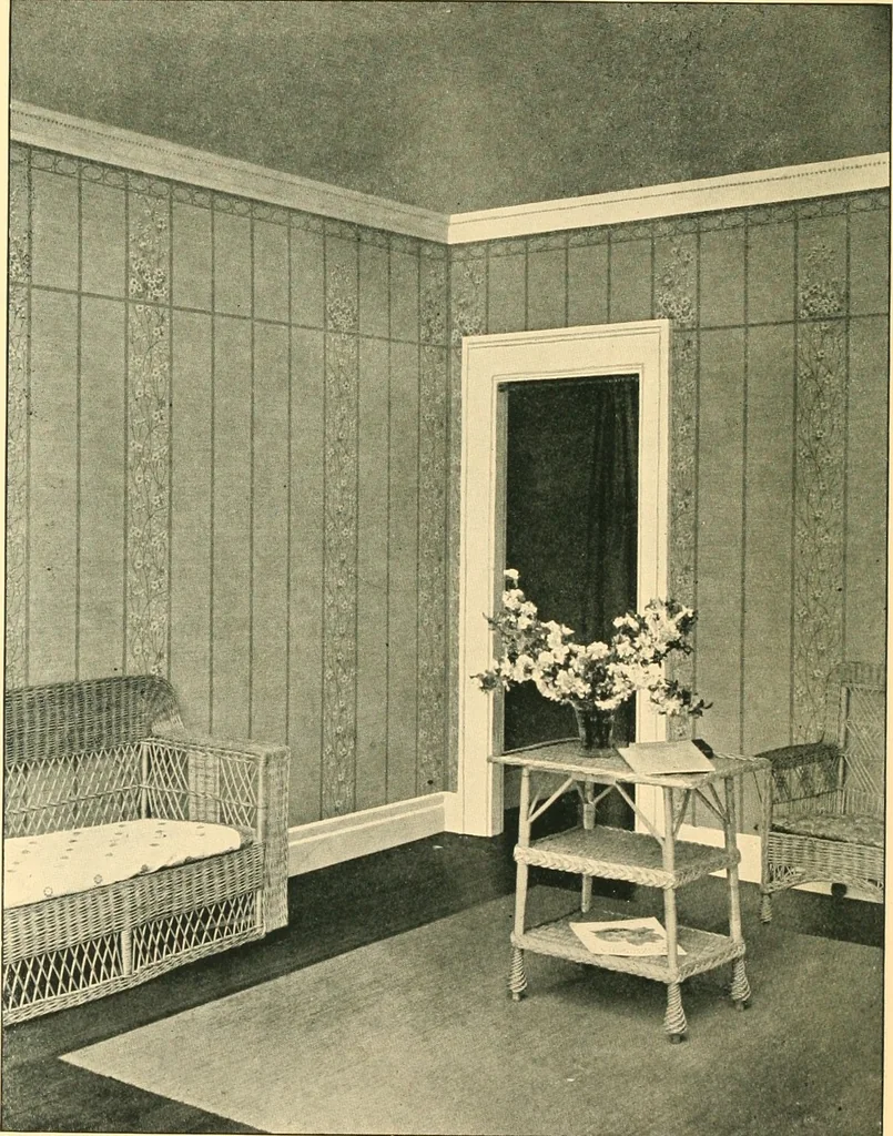 An illustration from Decoration of the school and home, 1914, leaf 213