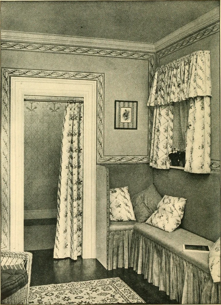 An illustration from Decoration of the school and home, 1914, leaf 217