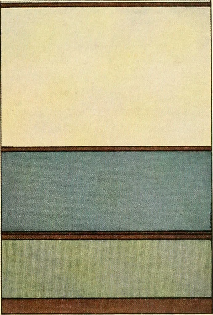 An illustration from Decoration of the school and home, 1914, leaf 36