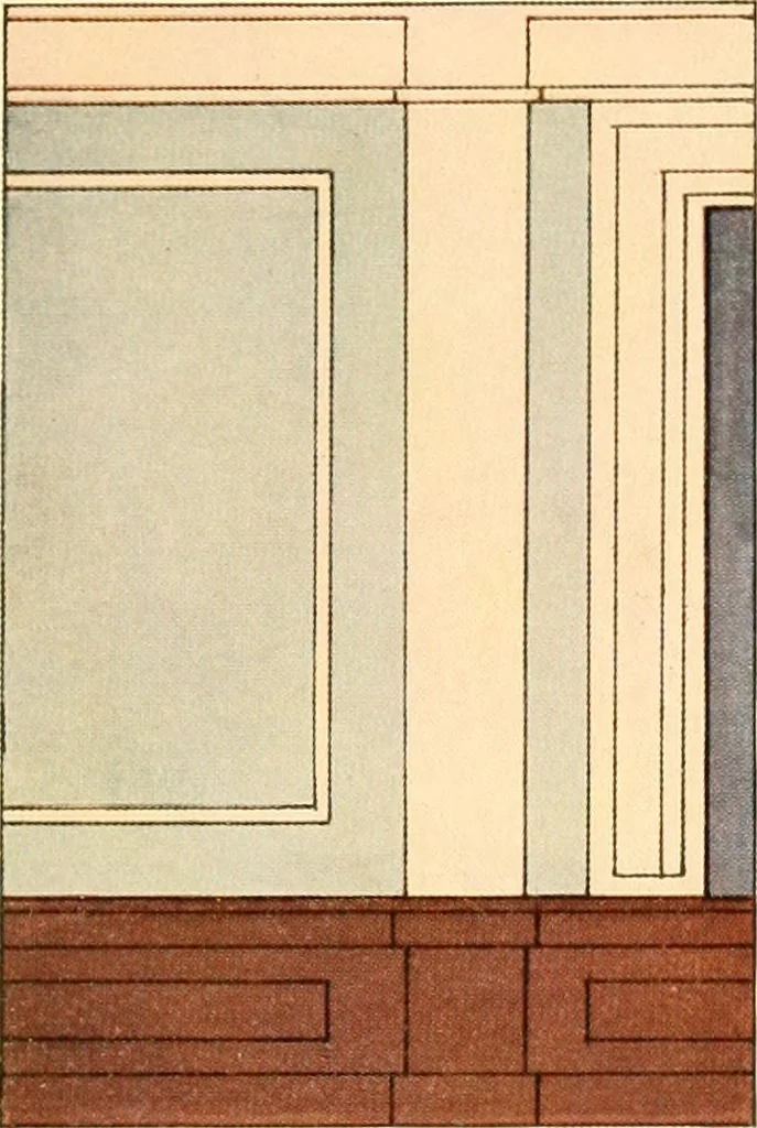 An illustration from Decoration of the school and home, 1914, leaf 40